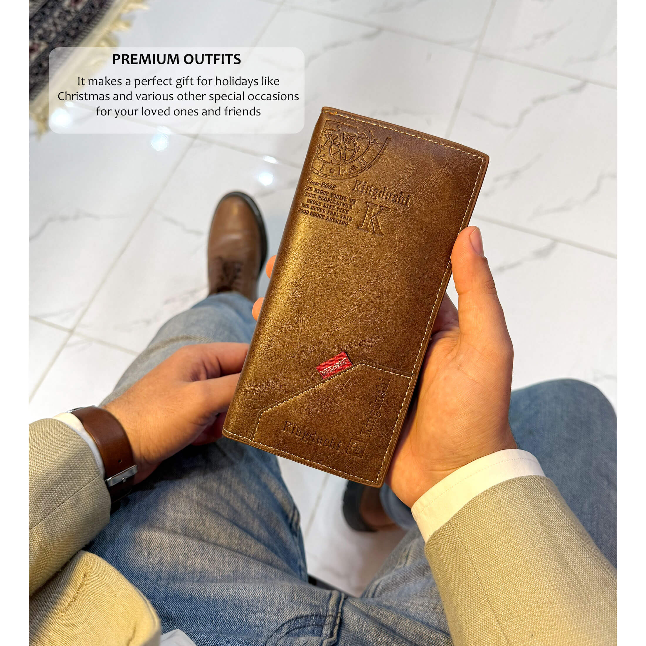 Kingdoshi Imported Branded Men Wallet