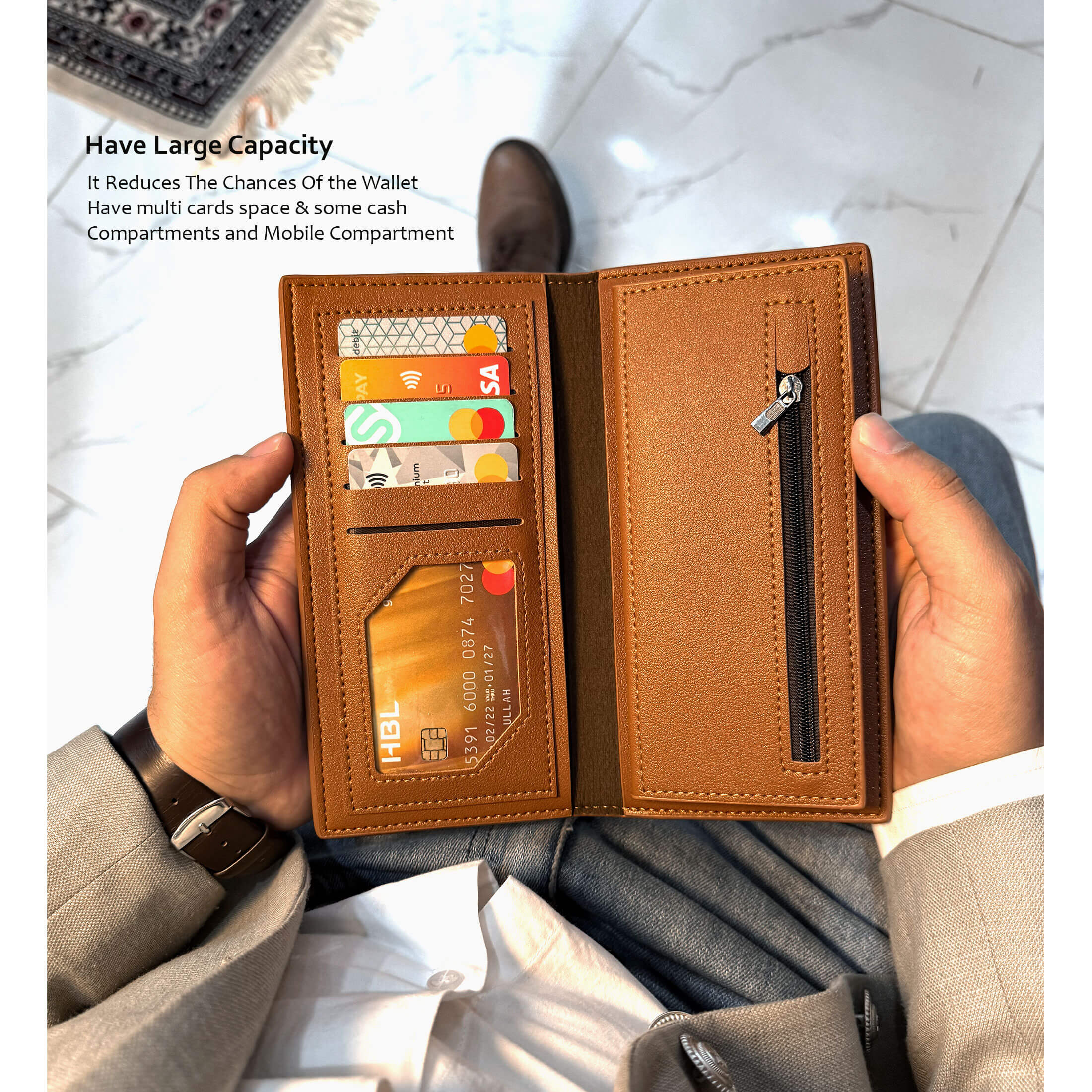 Horse Imported Branded Leather Wallet
